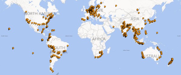 Places Dennis Kopp has visited while Travelling around the World by 2014