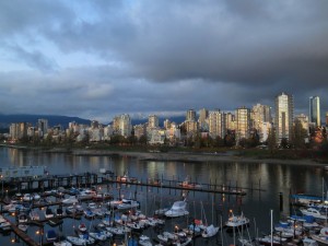 View of Condominium Jungle Skyline in Vancouver, Canada