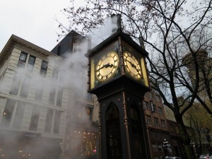 Steam Clock in Gastown, Vancouver, Canada