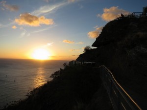 Bunker at the top of Diamond Head, Oahu, Hawaii