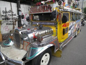 Modern Jeepney in Manila, Philippines