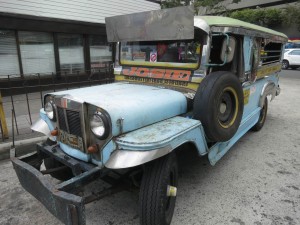 Old version of Jeepney in Manila, Philippines