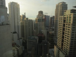 Makati Buildings from above, Philippines