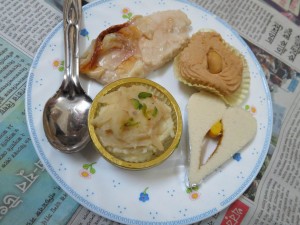 Plate of Sweets in Family Home, Kolkata