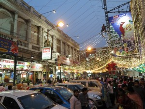 City Mission at the crowded Market, Kolkata