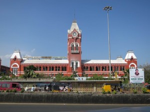 British Railway Station in Chennai, India