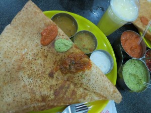 Masala Dosa in Chennai, Tamil Nadu, India