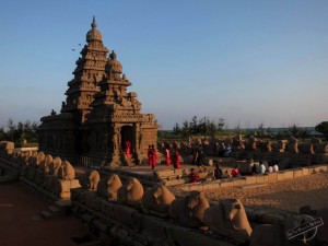 UNESCO Shore Temple in Mamallapuram, India