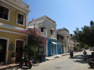 French Colonial Houses in Pondicherry, India