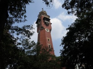 Clock Tower in Tanjavur, India