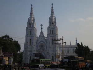 St. Mary's Cathedral in Madurai, India