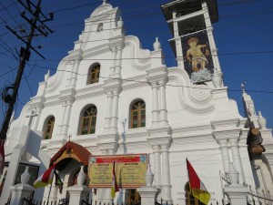 Portuguese Church around Kochi in India