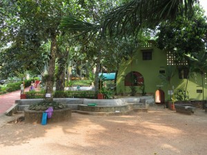 Open Courtyard of Sivananda Ashram