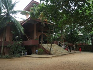 Main Hall of Sivananda Ashram in Kerala