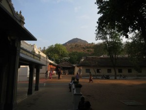 Arunachala from the Ramana Ashram