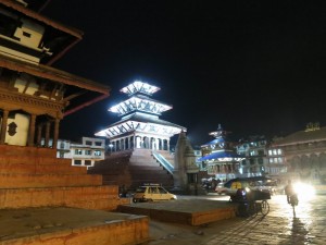 Kathmandu Durbar Square at Night