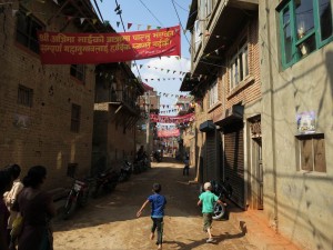 Manamaiju Village by Kathmandu