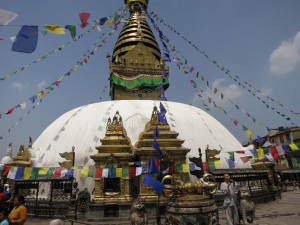 Swayambhunath by Kathmandu, Nepal