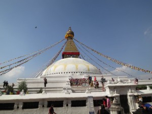 Boudhanath Stupa by Kathmandu