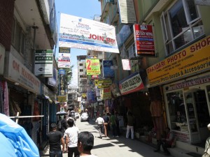 Endless Shops and Agencies in Thamel