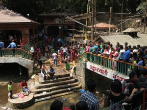 Busy Killing Line at Dakshinkali Temple