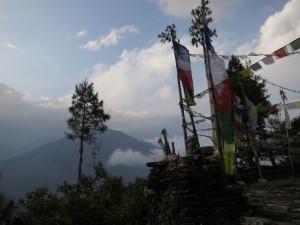 Hilltop Views from Goljung La, Nepal