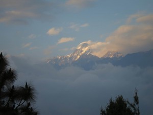 Sunset Views of Langtang in Nepal