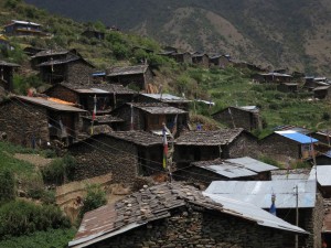 Tamang Stone Village of Thuman, Nepal