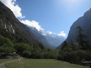 Finally, nice Views on the Langtang Trek