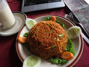 Vegetable Biryani after Mustang Trek