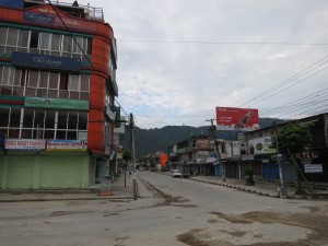 Deserted Pokhara early in the Morning