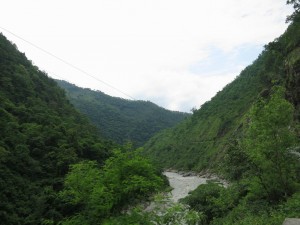 Green Mountains as seen from the Bus