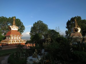 New Stupa at Kopan Monastery in Nepal