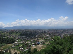 Kathmandu seen from Kopan Monastery