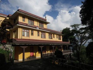 Discussing Disturbing Emotions in the Kopan Teaching Gompa