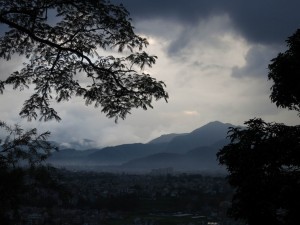 My Ego liking the View from Kopan Monastery