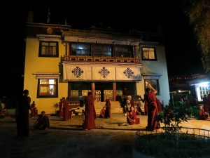  Monks debating at Kopan Monastery