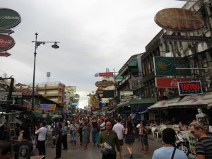 More People, Signs and Shops on Khao San Road