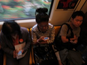 Personal Screens of every Passenger, Bangkok