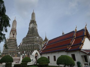 Khymer Style Prang of Wat Arun in Bangkok