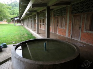 Water Tank for Washing and Shower during Vipassana at Wat Suan Mokkh, Thailand