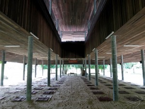 Main Meditation Hall at Wat Suan Mokkh in Thailand