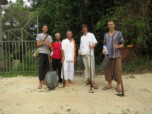 Ready for Wat Suan Mokkh Labor Camp, Thailand