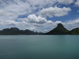 Leaving by Ferry for Koh Phangan, Thailand