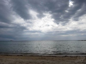 Cloudy Sunset over the Gulf of Thailand