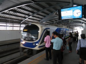 Airport Rail Link Train in Bangkok, Thailand