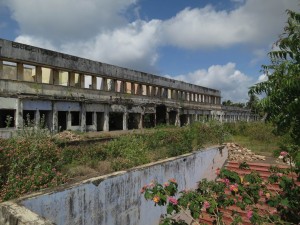 Ruined Railway Station in Jaffna, Sri Lanka