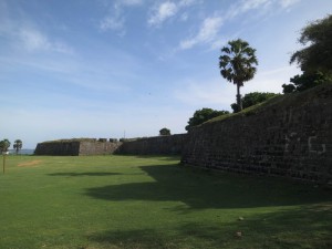 Dutch Fort Frederick in Trincomalee, Sri Lanka