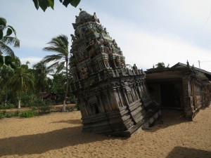 Hindu Temple after 2004 Tsunami in Batticaloa, Sri Lanka