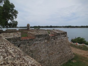 Bastion of the Dutch Fort in Batticaloa, Sri Lanka